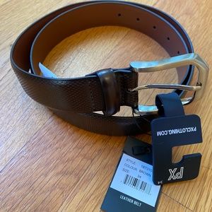 Mens PX micro perforated belt size 34